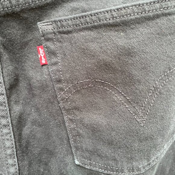 Levi’s Wedgie Straight Jeans Black Size 30 - Picture 5 of 7
